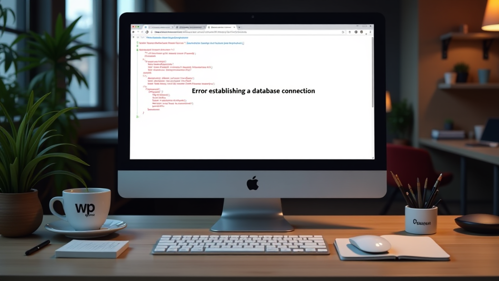 wordpress fehler datenbankverbindung