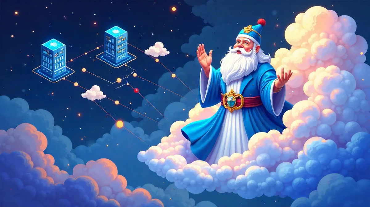Der Daten-Dschinn: Data Fabric, KI und die Magie der Datensilos!