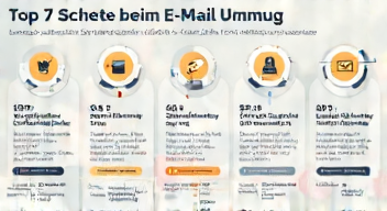 Das sind die Top 7 Schritte beim E-Mail-Umzug