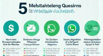 Die 5 meistgestellten Fragen (FAQ) zu WhatsApp-Sicherheit