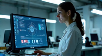 Der Blick auf die Technik: Ich bin Dr. Tanja Schubert, 35 Jahre, Technologieforscherin (2/10)