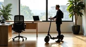 Der Nutzen des Mini-Scooters im Büro