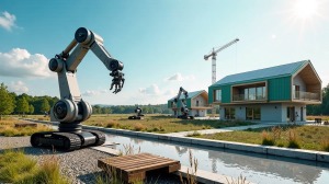 Die Zukunft des Bauens: Roboter, Technik und Nachhaltigkeit in der Architektur