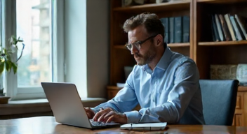 Ich bin Dr. Klaus Fischer, Sozialwissenschaftler, und erforsche soziale Aspekte im Webdesign (6/10)