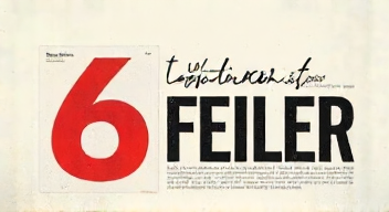 Die 6 häufigsten Fehler bei Typografie im Webdesign