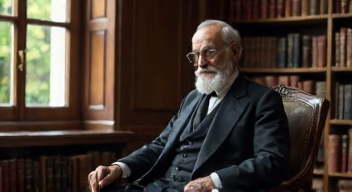 Ich bin Sigmund Freud (Vater der Psychoanalyse, 1856-1939)