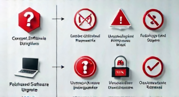 Die 6 häufigsten Fehler bei digitaler Sicherheit