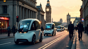 Die Revolution der Robotaxis: London, Technologie und gesellschaftliche Herausforderungen