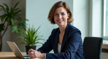 Ich bin Dr. Frida Bergmann, IT-Sicherheitsexpertin (2/10)